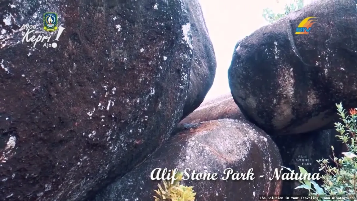 Wisata Alif Stone Park memukau
