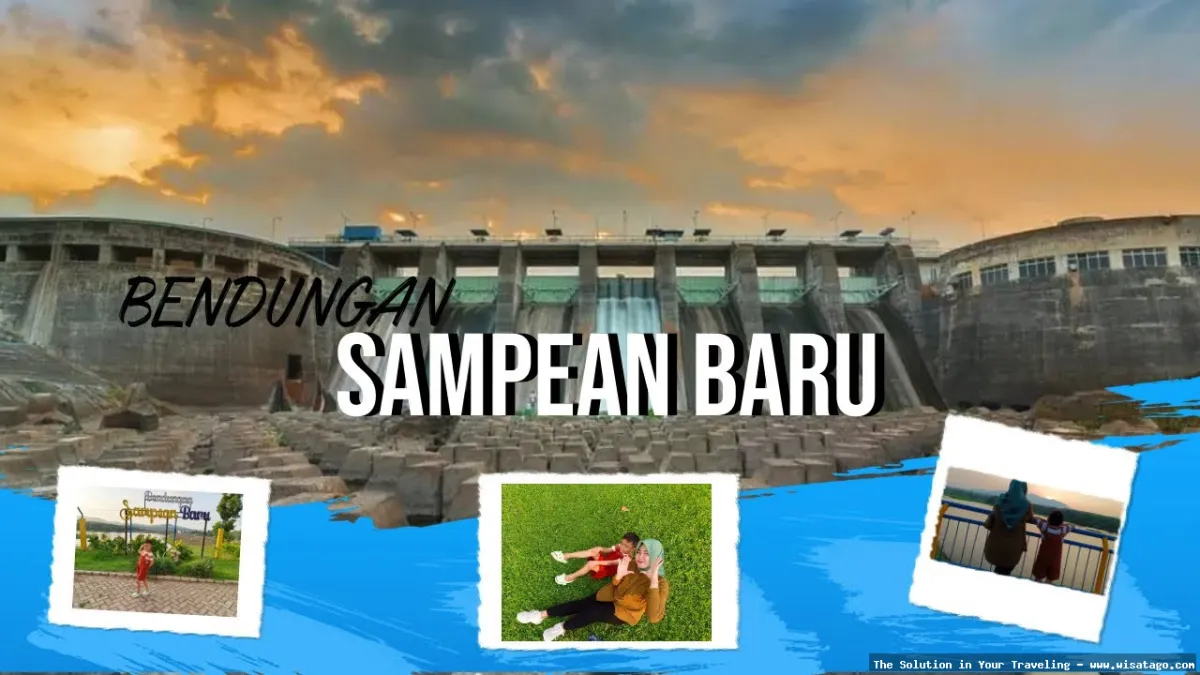 wisata Bendungan Sampean Baru yang indah