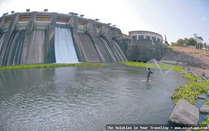 Wisata Bendungan Sampean Baru yang indah