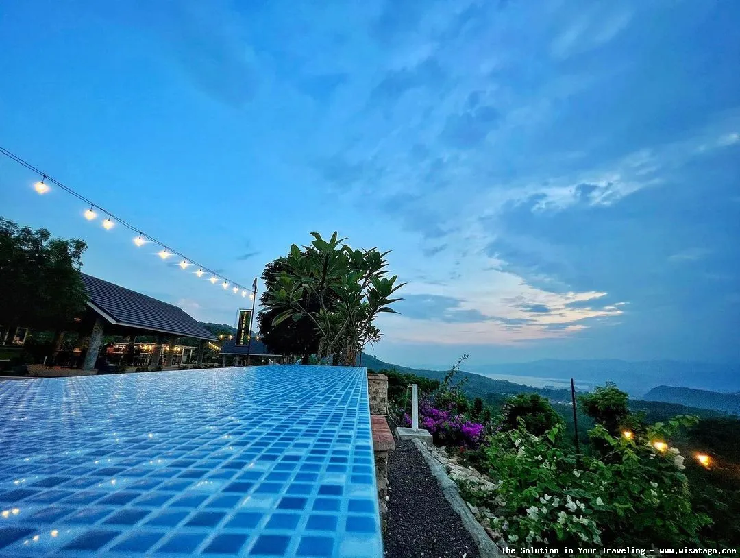wisata Benteng Bukit Cening menawan.