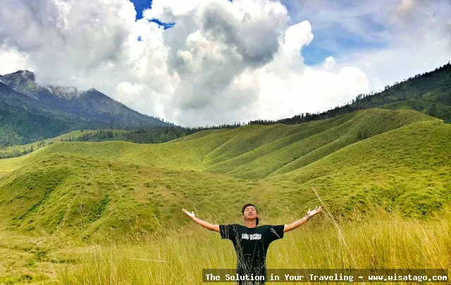 wisata Bukit Apetlepet pemandangan indah