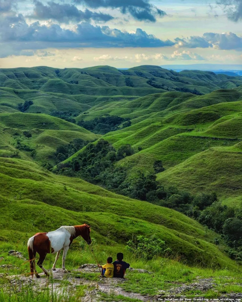 wisata Bukit Apetlepet, pemandangan indah