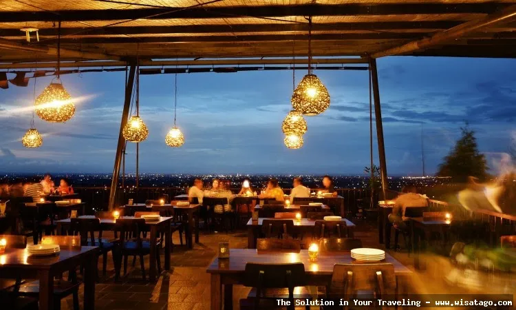 Wisata Bukit Gronggong, pemandangan indah