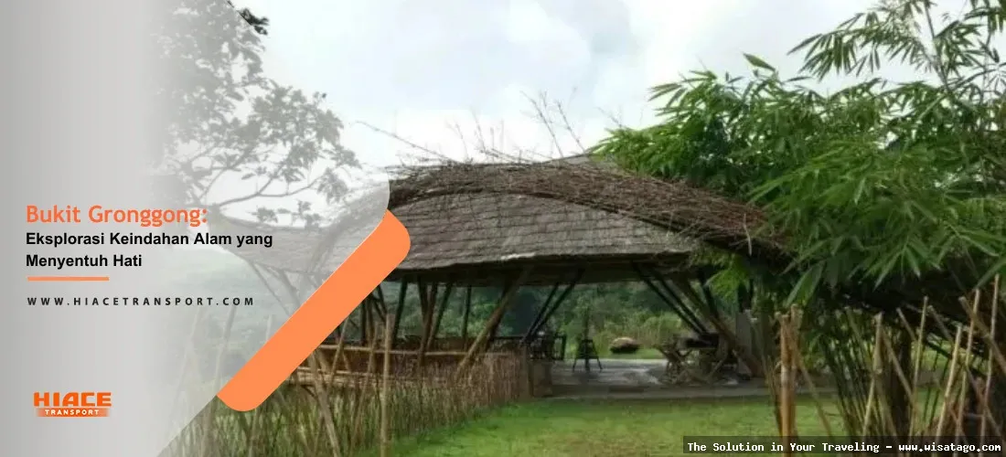 wisata Bukit Gronggong dengan pemandangan