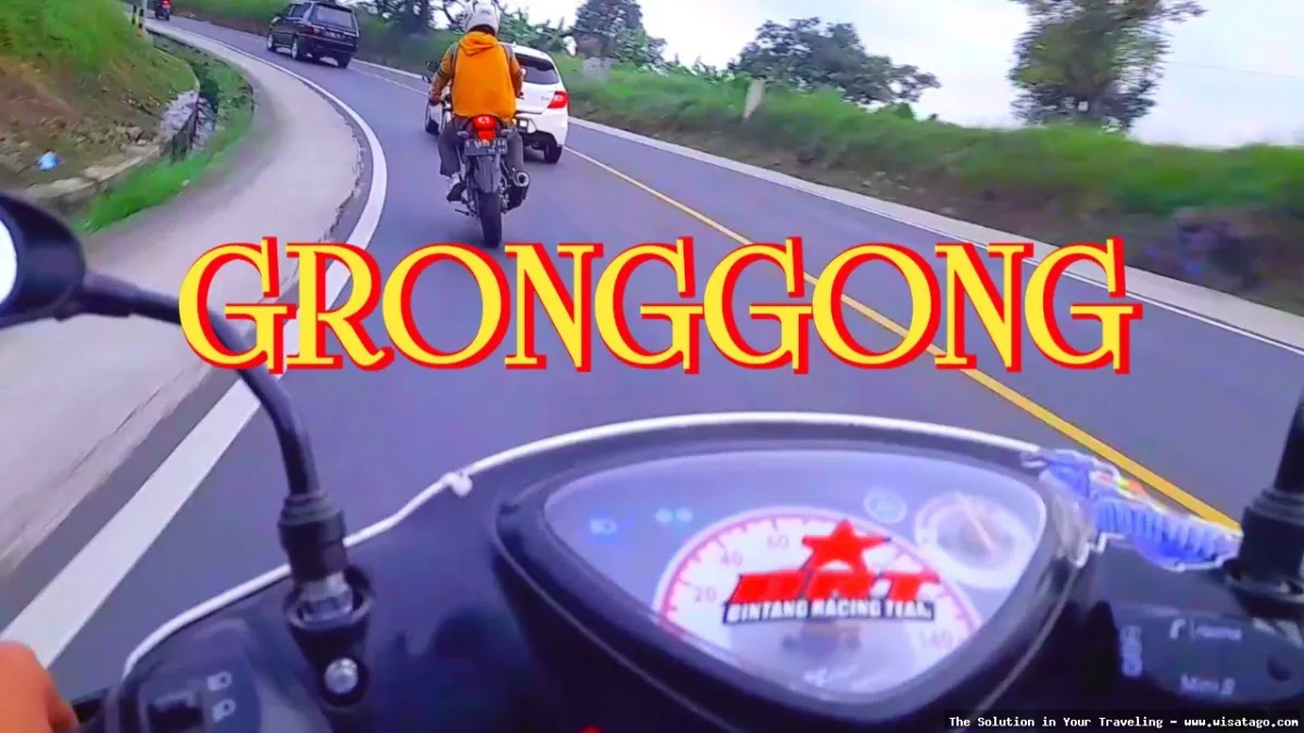 wisata Bukit Gronggong, pemandangan indah