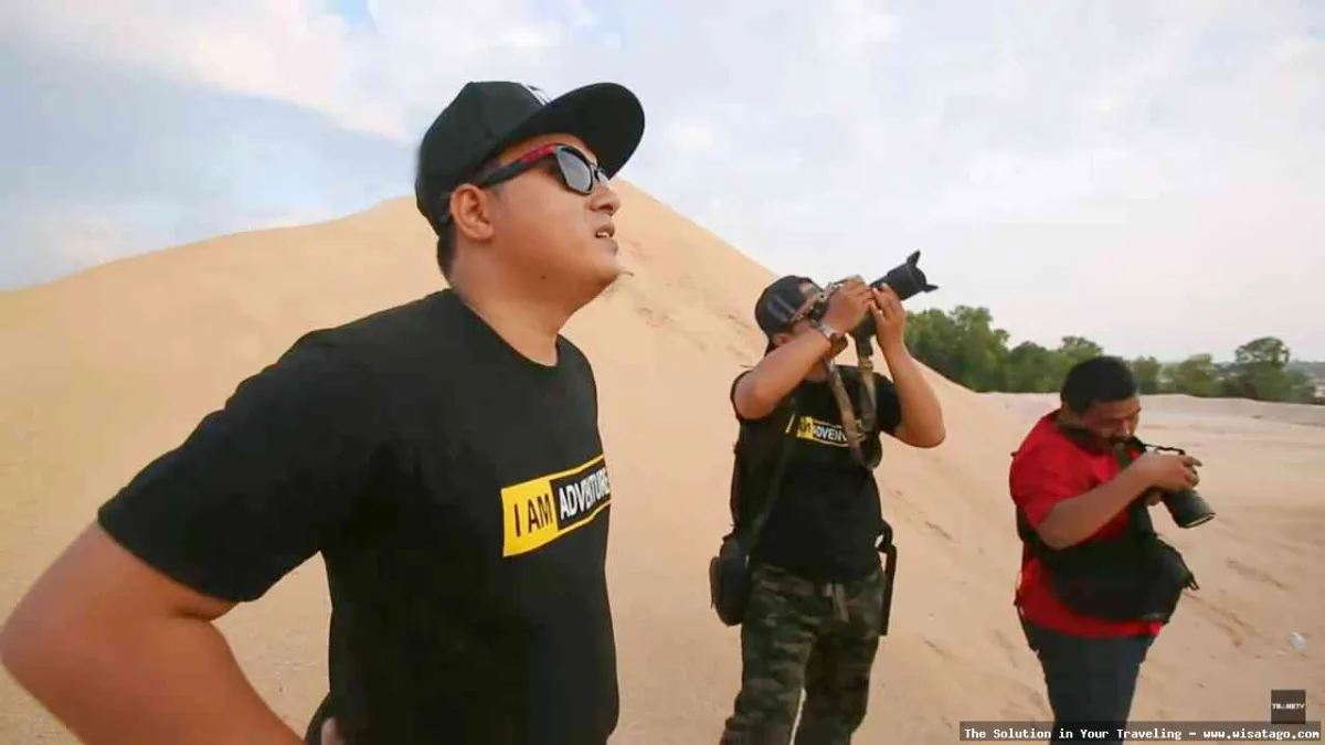 wisata Bukit Pasir yang memukau