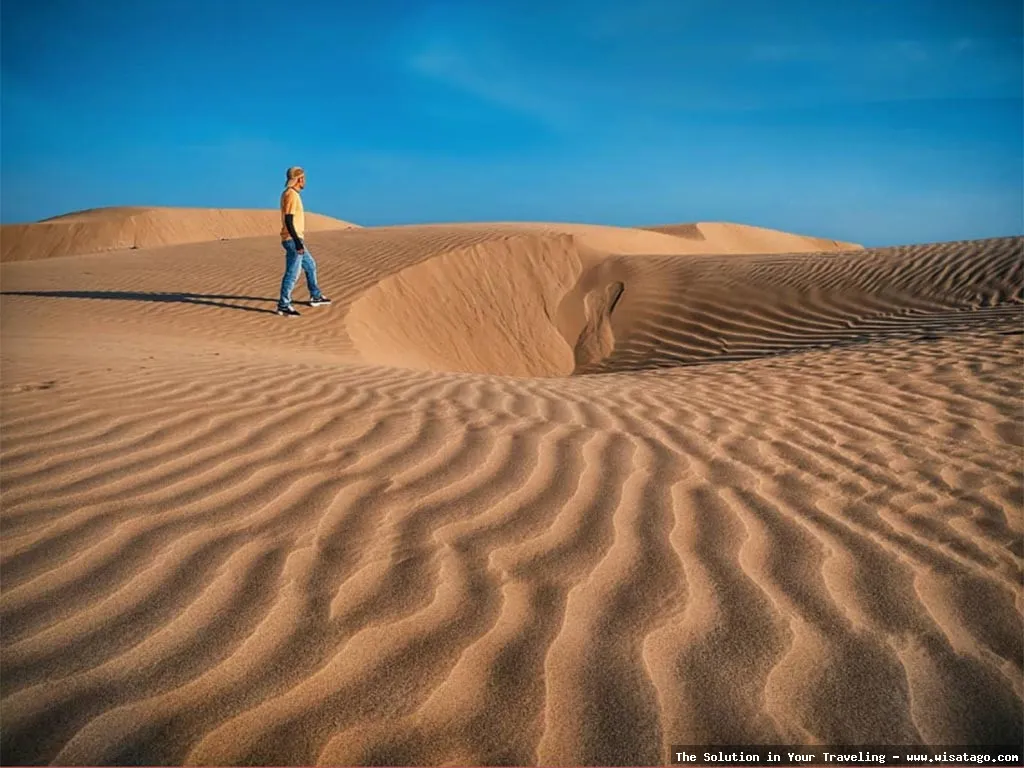 Wisata Bukit Pasir yang memukau
