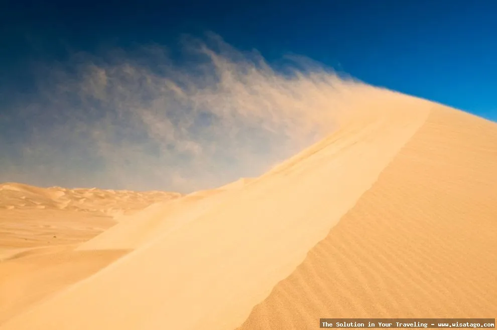 wisata Bukit Pasir yang memukau