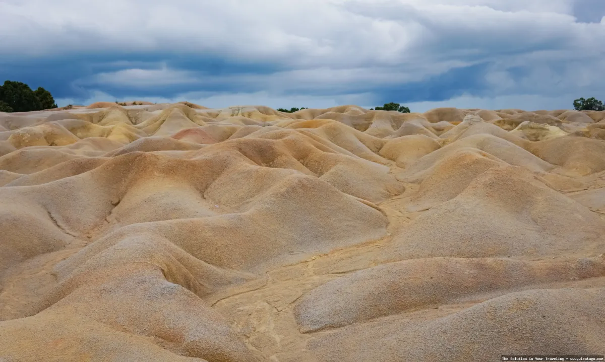 wisata Bukit Pasir yang memukau