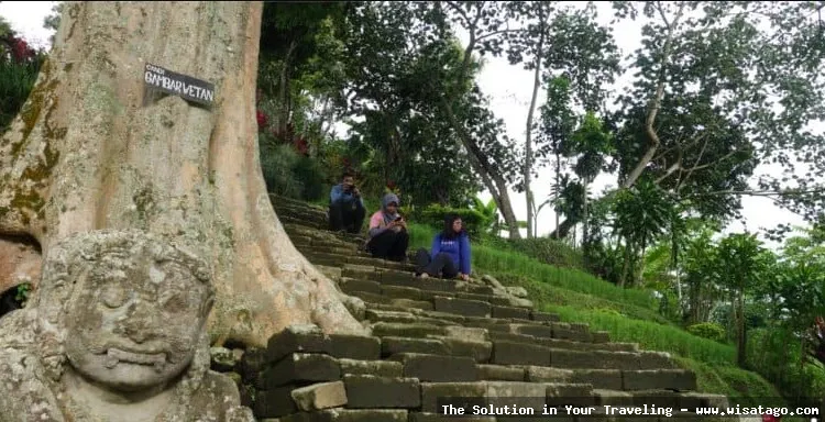 Wisata Candi Gambar Wetan yang menawan