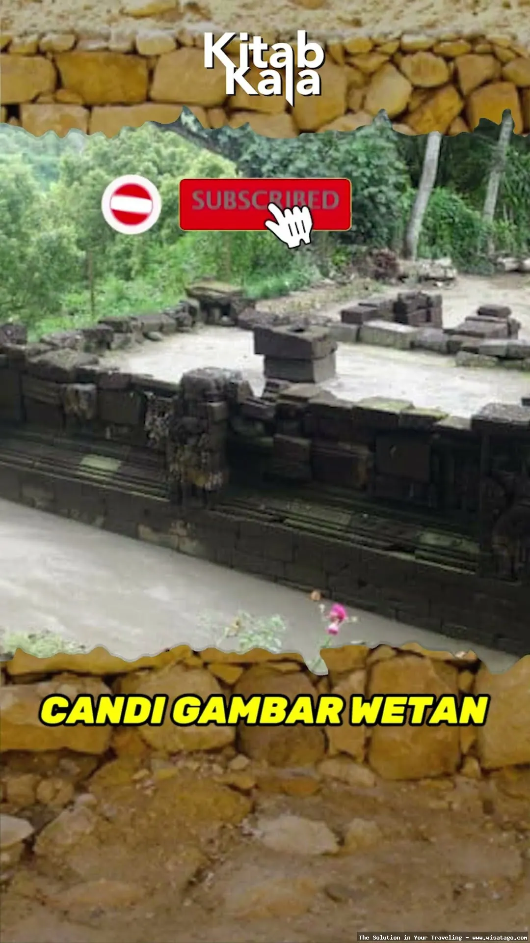 Wisata Candi Gambar Wetan yang memukau