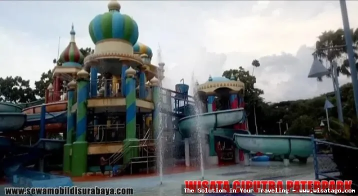 Wisata Ciputra Waterpark, wahana air seru