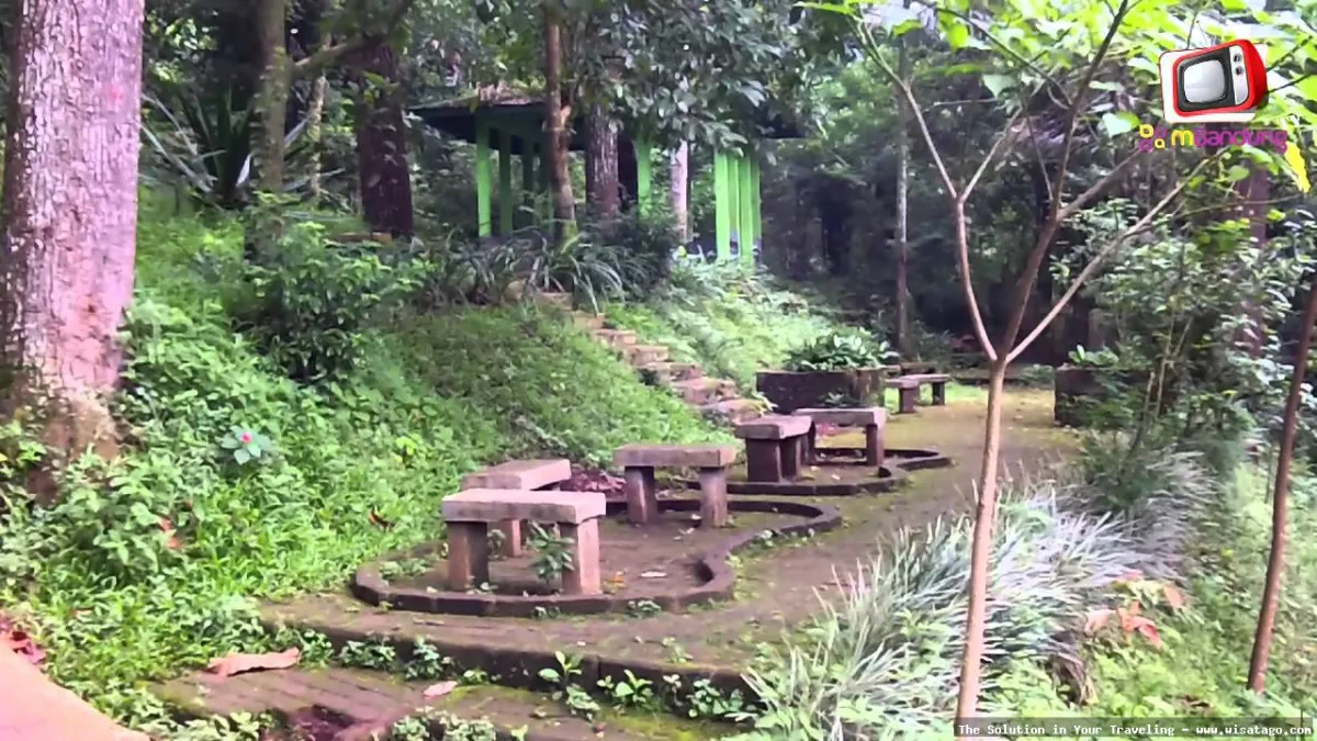 wisata Curug Dago yang menawan