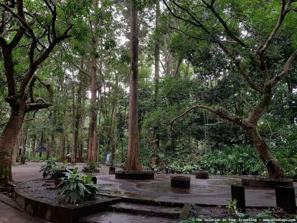 wisata Curug Dago yang menawan