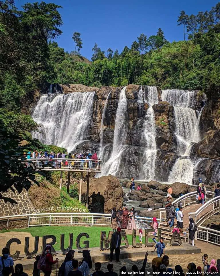 wisata Curug Malela yang mempesona