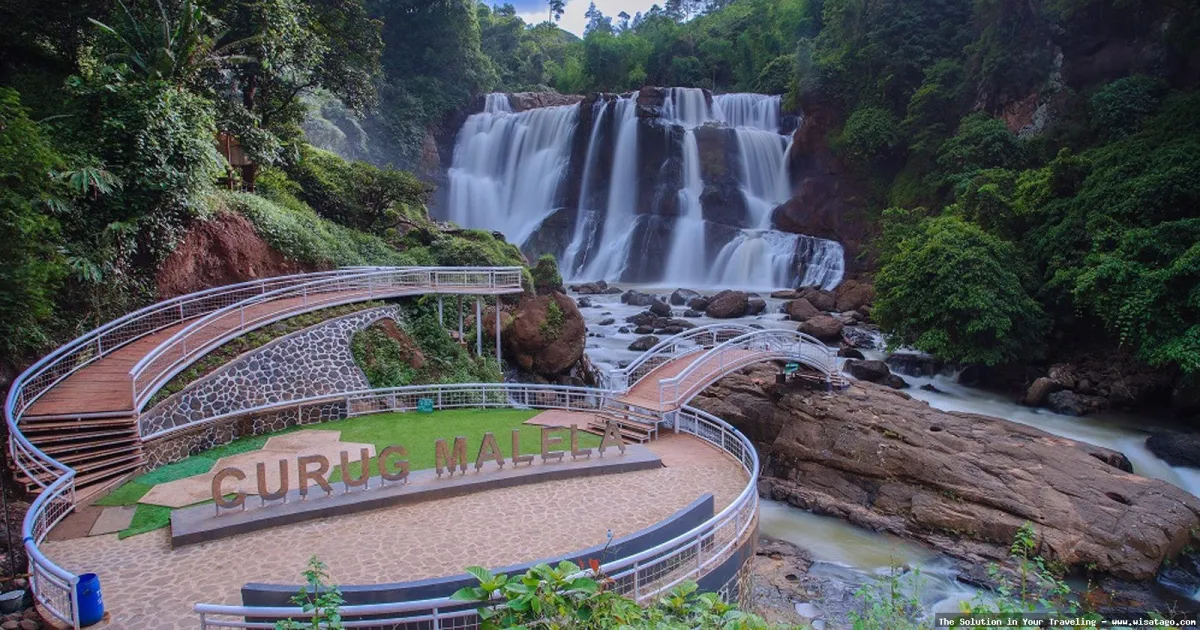 Wisata Curug Malela yang mempesona