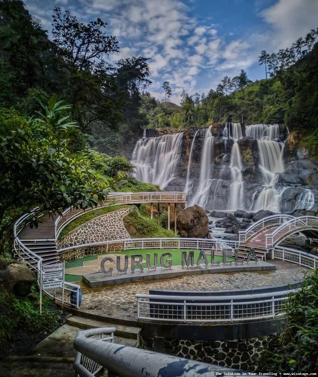 Wisata Curug Malela yang mempesona
