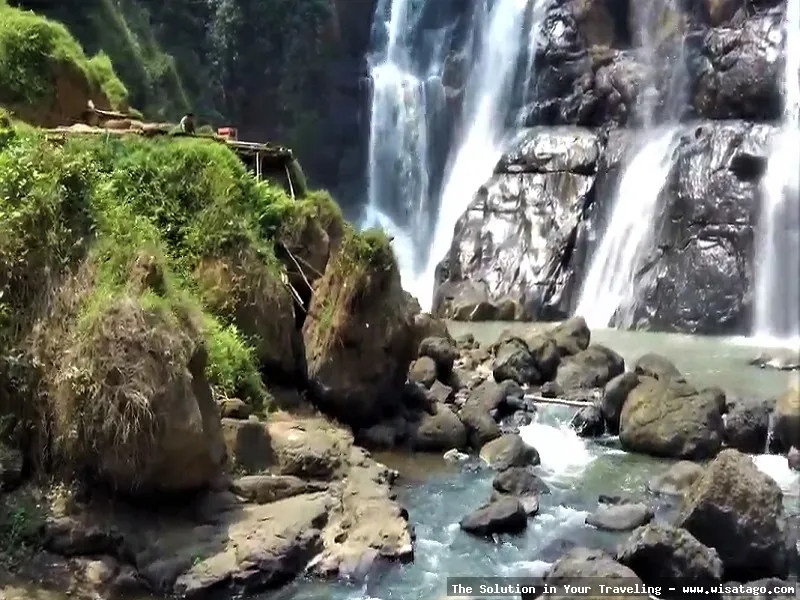 wisata Curug Malela yang mempesona