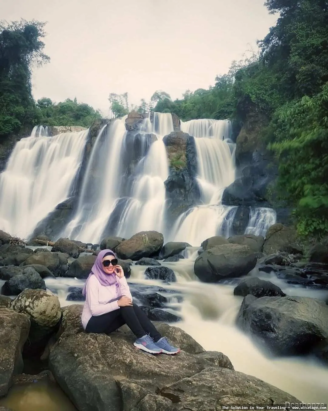Wisata Curug Malela yang menawan