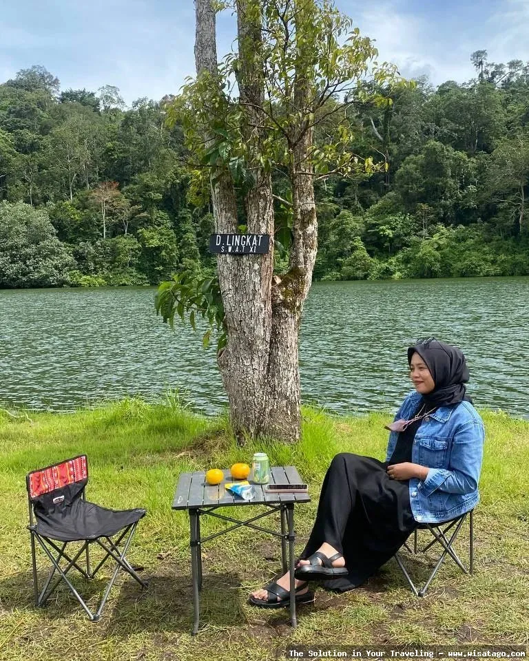wisata Danau Lingkat yang menawan