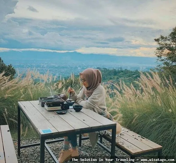wisata Dari Utara Cafe yang asri