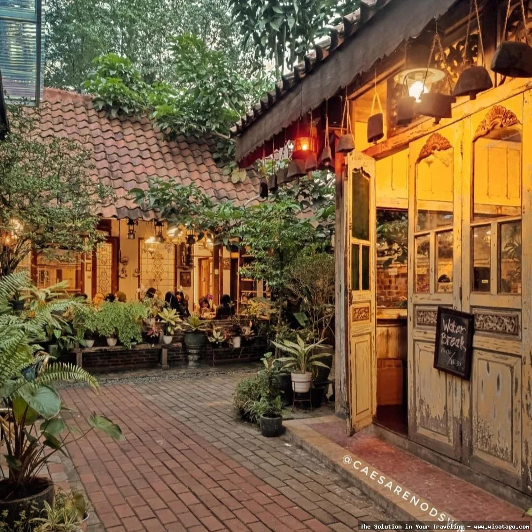 wisata Daud Terrace Cafe yang indah
