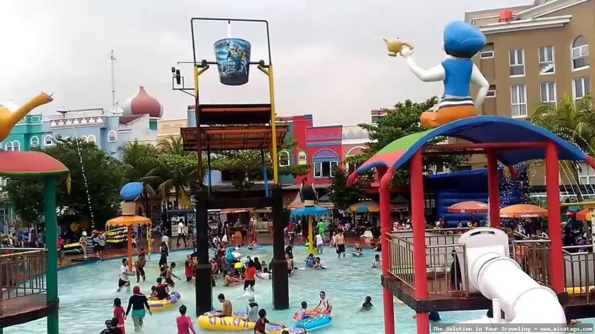 Wisata Depok Fantasy Waterpark yang seru