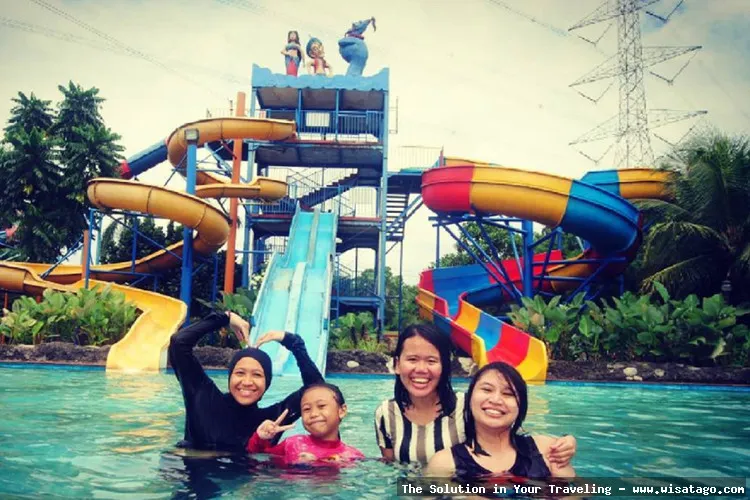 Wisata Depok Fantasy Waterpark yang seru