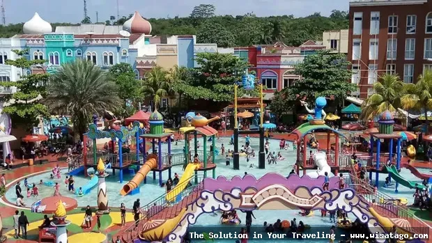 Wisata Depok Fantasy Waterpark yang seru