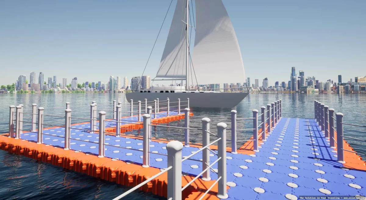 Wisata DERMAGA APUNG SIMEULUE yang indah