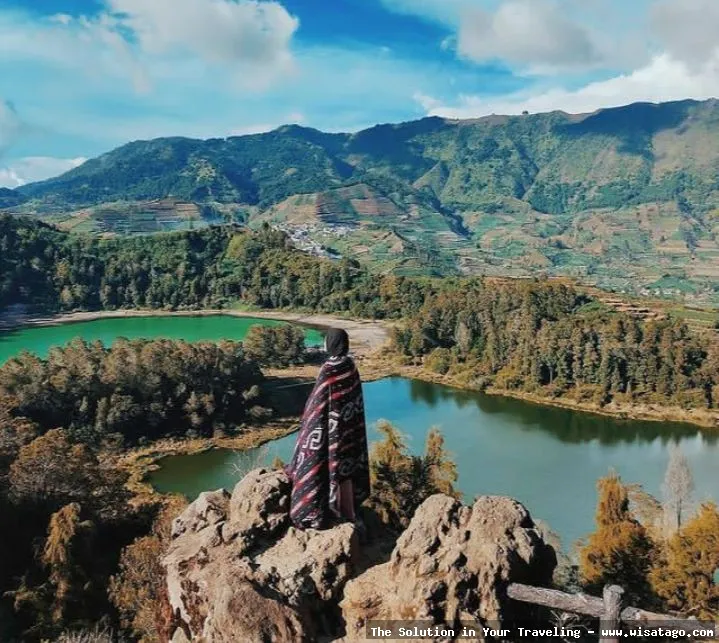 Wisata Dieng Plateau yang memukau.