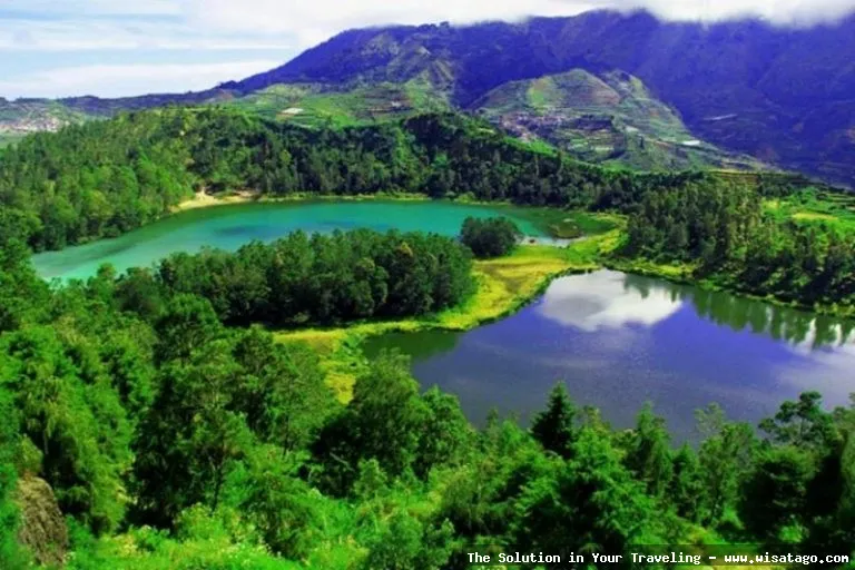 Wisata Dieng Plateau yang memesona.