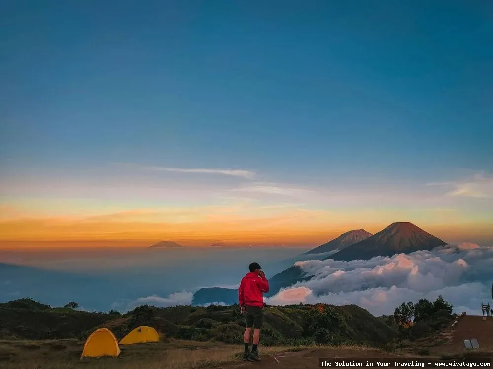 Wisata Dieng Plateau yang memukau.