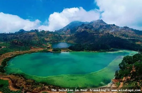 Wisata Dieng Plateau yang memukau.