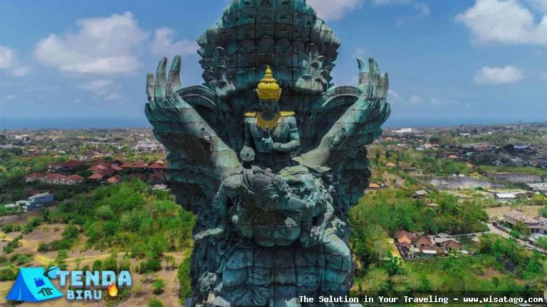 wisata Garuda Wisnu Kencana megah memukau