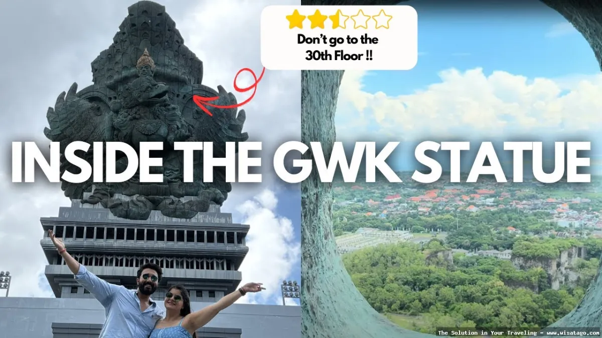 wisata Garuda Wisnu Kencana yang megah