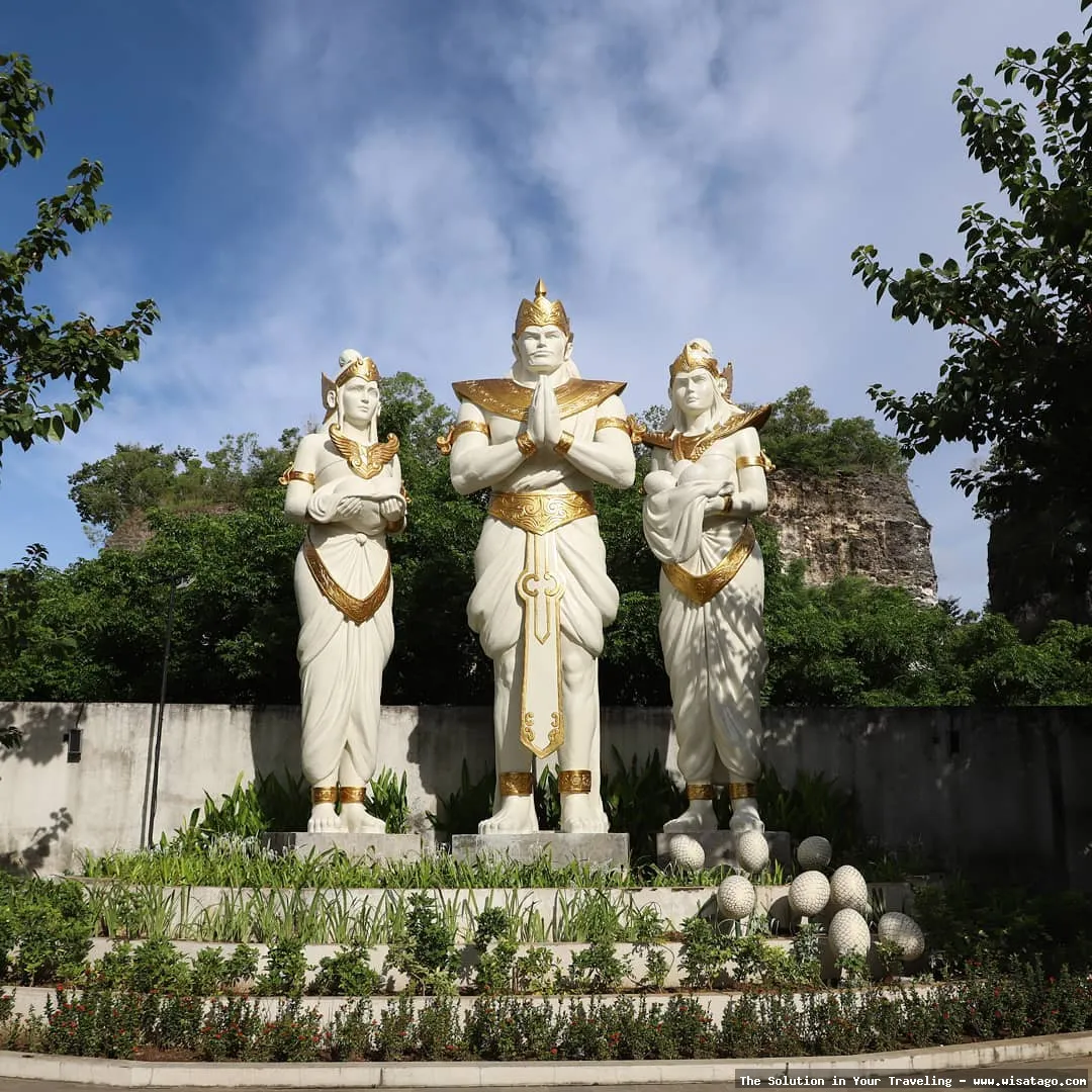 wisata Garuda Wisnu Kencana megah memukau