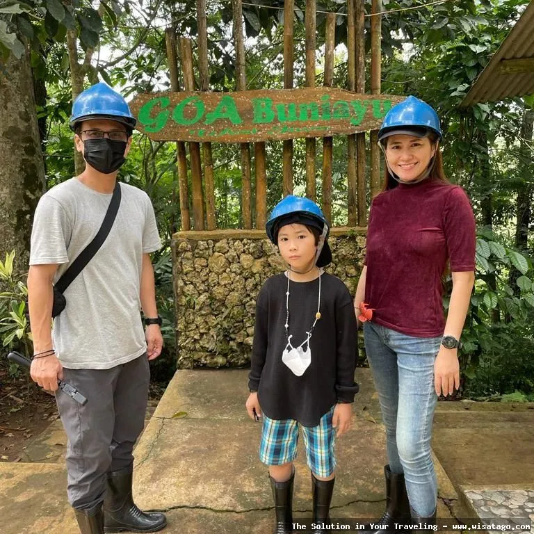 Wisata Goa Buniayu, keindahan stalaktit.