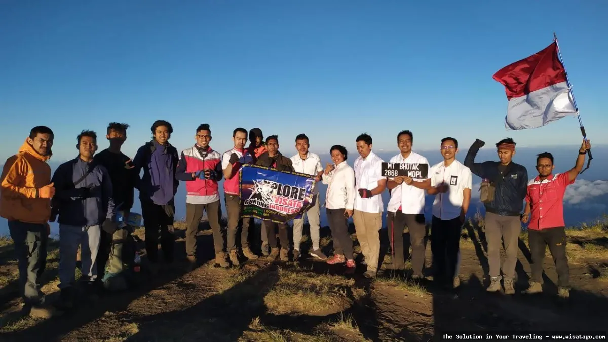 Wisata Gunung Butak, pemandangan menakjubkan.