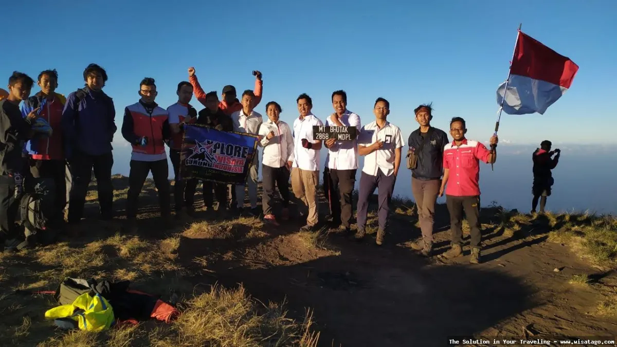 wisata Gunung Butak dengan panorama indah
