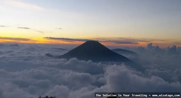 wisata Gunung Cikuray dengan pemandangan indah