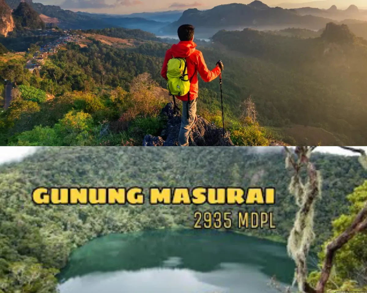 Wisata Gunung Masurai: pemandangan alam indah