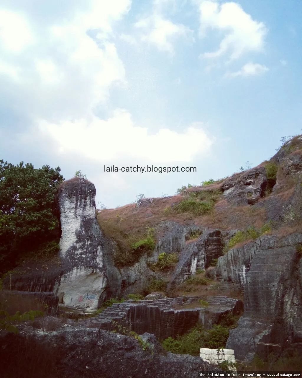 wisata Gunung Pegat Ponggok Srengat indah