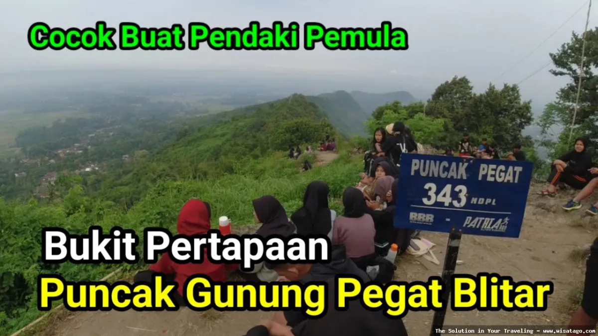 wisata Gunung Pegat Ponggok Srengat indah