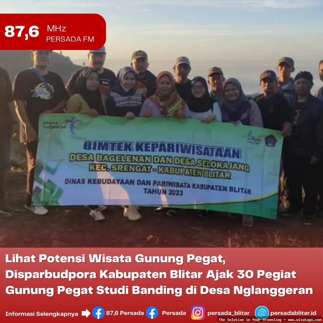 wisata Gunung Pegat Ponggok Srengat indah