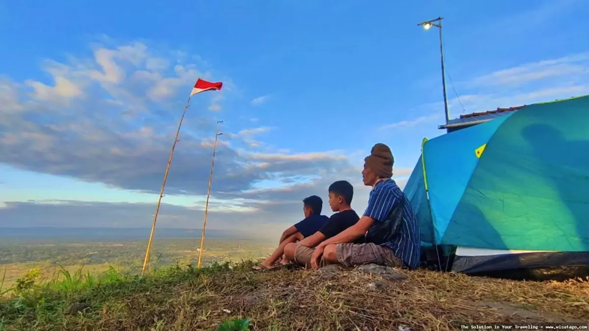 wisata Gunung Pegat Ponggok Srengat indah