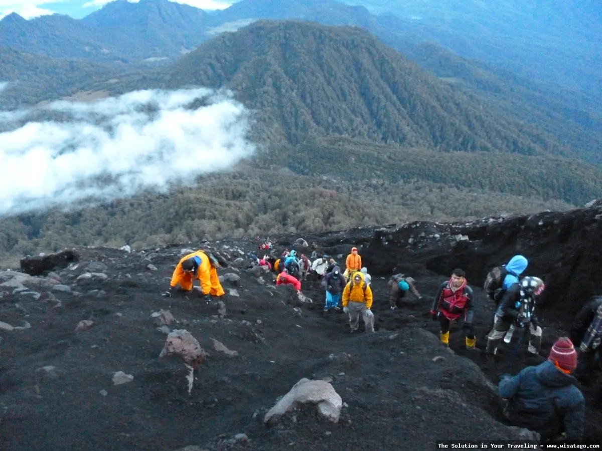 Wisata Gunung Semeru yang menakjubkan.
