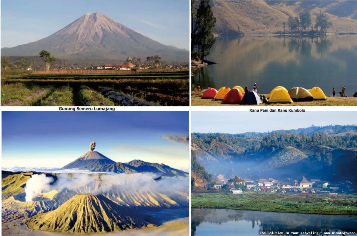 Wisata Gunung Semeru, pemandangan menakjubkan