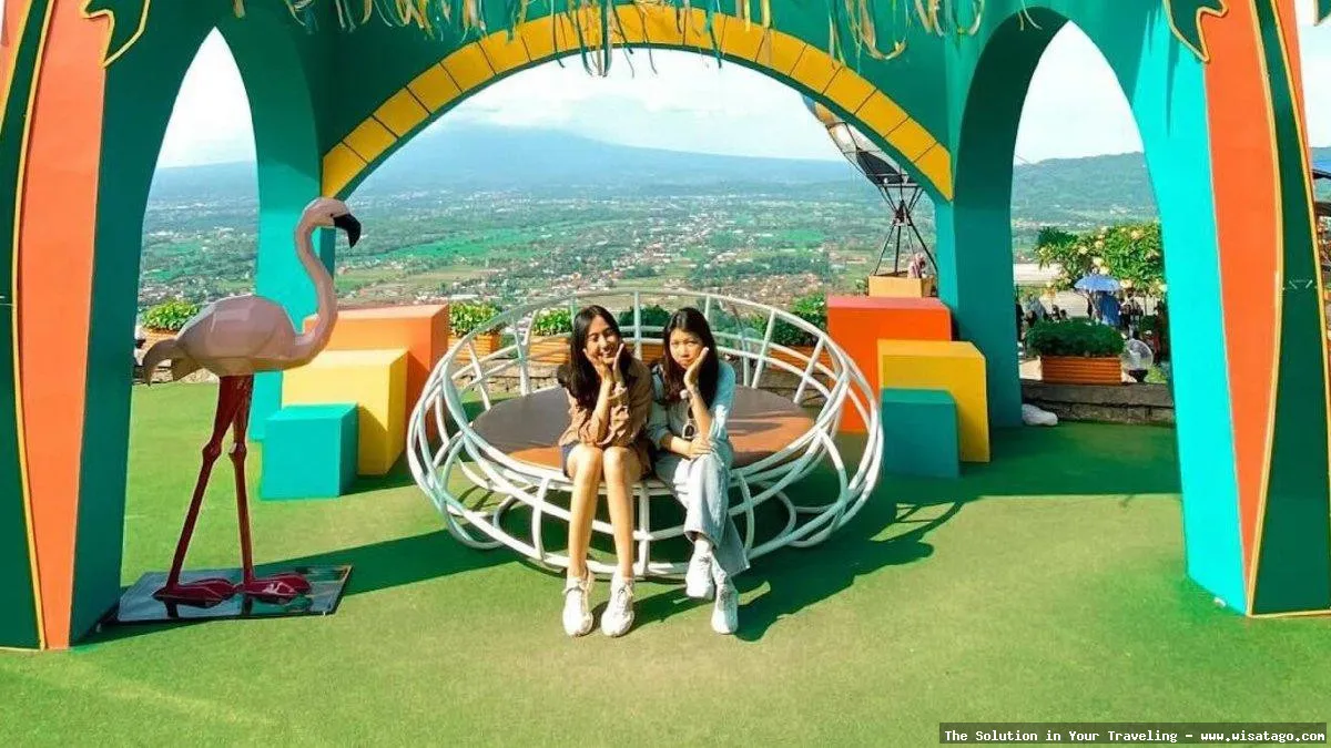 wisata Hestis Garden yang mempesona