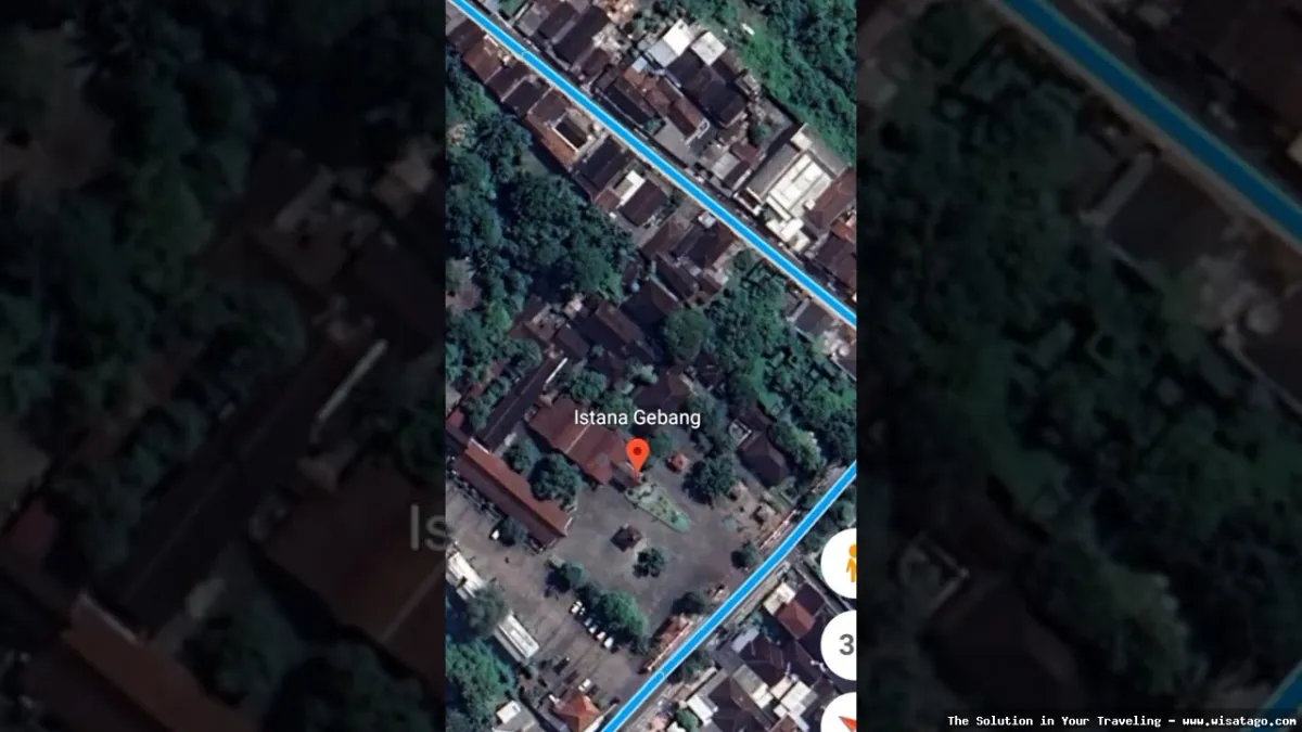 Wisata Istana Gebang yang bersejarah.